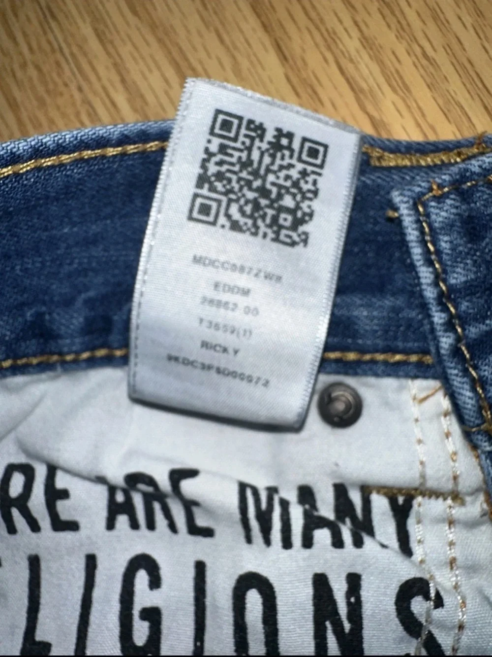 True Religion relaxed fit